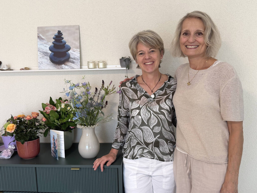 Gabi Bucher und Nelly Escher, die Therapeutinnen der Gemeinschaftspraxis