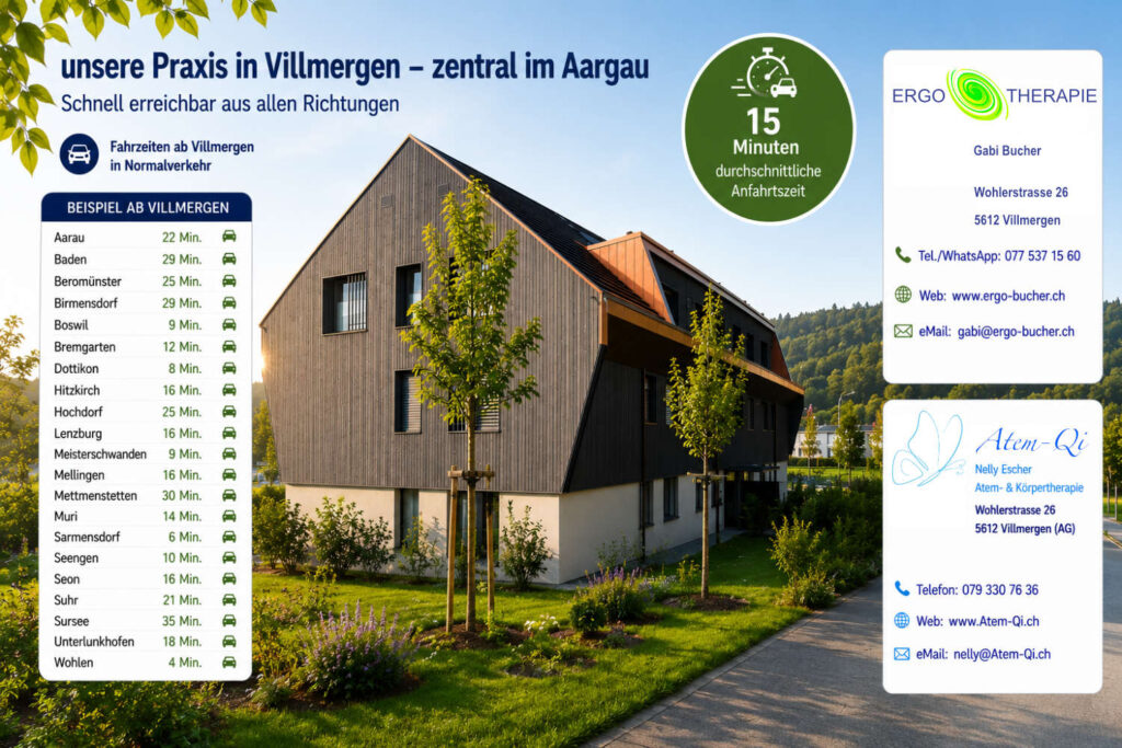 Praxis Atem-Qi.ch und ergo-bucher.ch - zentral im Aargau